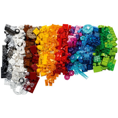Конструктор Lego Конструктор  Classic Прозрачные кубики для творчества 500 деталей (11013) фото №3