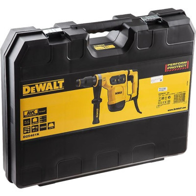 Перфоратор DeWALT SDS-MAX, 1050 Вт, 6.1 Дж (D25481K) фото №12