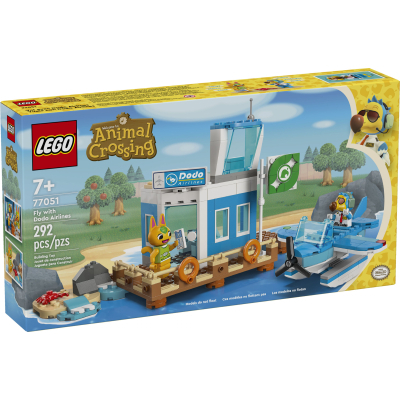 Конструктор Lego Animal Crossing Літайте з Dodo Airlines (77051)