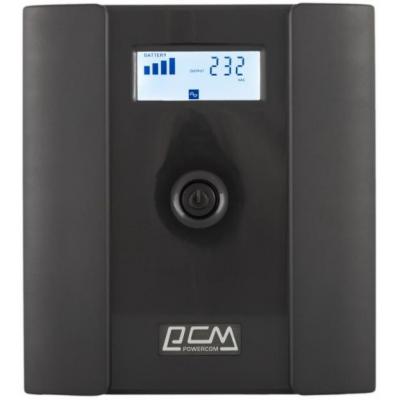 Джерело безперебійного живлення Powercom RPT-2000AP LCD SCHUKO фото №2