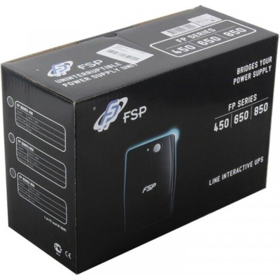 Источник бесперебойного питания FSP FP650, USB, IEC (PPF3601405) фото №6