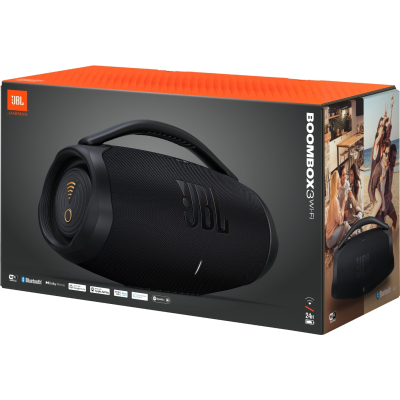 Портативная колонка JBL Boombox 3 Wi-Fi Black (JBLBB3WIFIBLKEP) фото №9