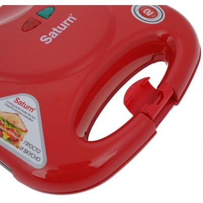 Сендвичница Saturn ST-EC1082 Red фото №6