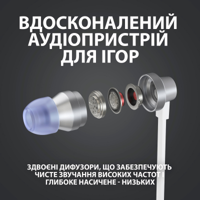 Навушники Logitech G333 White (981-000930) фото №4