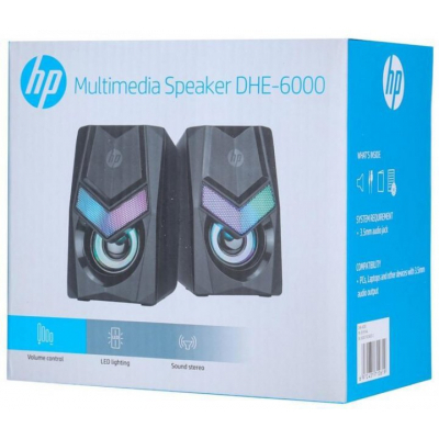 Акустична система HP DHE-6000 LED RGB Black (DHE-6000) фото №6