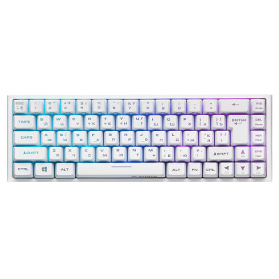 Клавіатура 2E GAMING KG360 RGB 68key Wireless White (-KG360UWT)