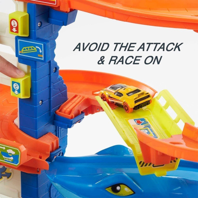 Автотреки Hot Wheels Втеча від лютої акули (HDP06) фото №5