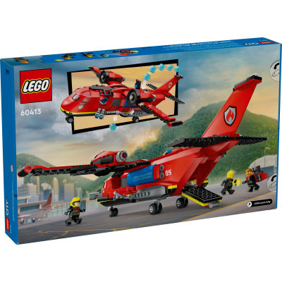 Конструктор Lego City Пожежний рятувальний літак 478 деталей (60413) фото №6