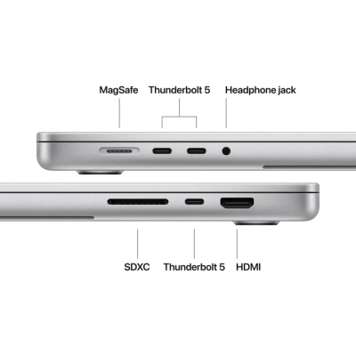 Ноутбук Apple MacBook Pro 16 A3429 M5 Max Silver (MGE74UA/A) фото №7