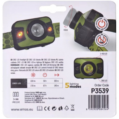 Фонарик EMOS P3539 фото №8