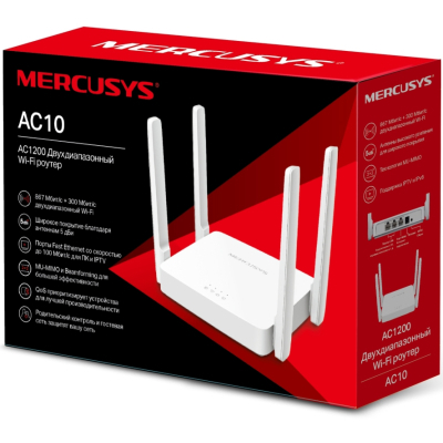 Маршрутизатор Mercusys AC10 фото №4