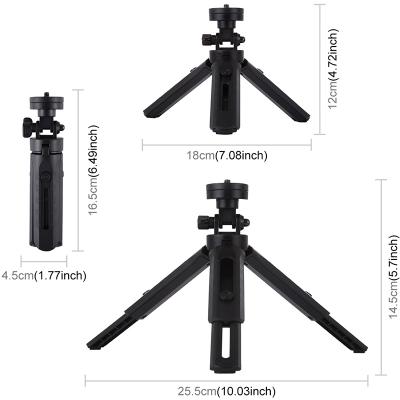 Нобор блогера PULUZ Ring USB LED lamp PKT3058B 4.7"   tripod 12 см (PKT3058B) фото №2