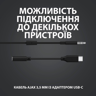 Наушники Logitech G333 Black (981-000924) фото №3