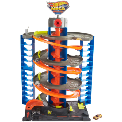 Автотреки Hot Wheels Мегагараж для машинок (GTT95)