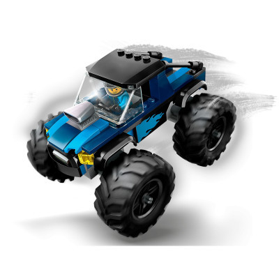 Конструктор Lego City Синя вантажівка-монстр 148 деталей (60402) фото №3