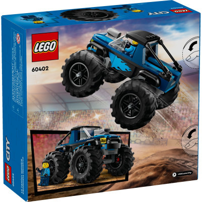 Конструктор Lego City Синя вантажівка-монстр 148 деталей (60402) фото №5