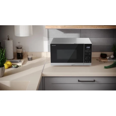 Микроволновая печь Sharp YC-PS234AE-S фото №7