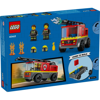Конструктор Lego City Пожежна машина з драбиною (60463) фото №7