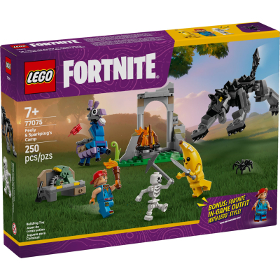Конструктор Lego Fortnite Табір Peely та Sparkplug (77075)