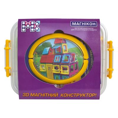 Конструктор Магнікон Конструктор  84 детали Plastic box (МK-84) фото №5