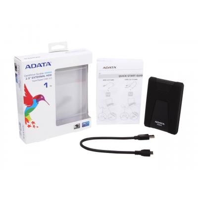 Внешний жесткий диск Adata 2.5" 1TB  (AHD650-1TU31-CBK) фото №8