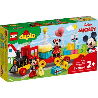 Конструктор Lego Конструктор  DUPLO Disney Праздничный поезд Микки и Минни 22 детали (10941)