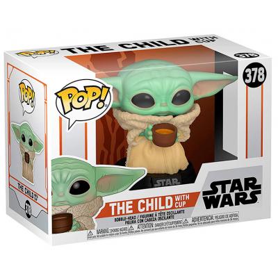 Іграшкова фігурка Funko Pop Мандалорець - Малюк з чашкою (49933) фото №5