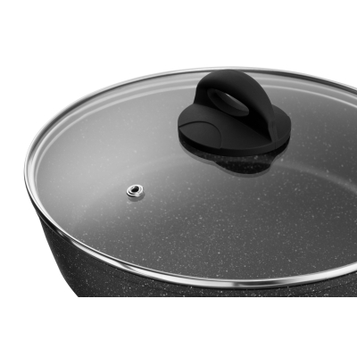 Сковорода Ardesto Gemini Gourmet Viareggio Cover Grey 24 см (AR1924GDL) фото №6