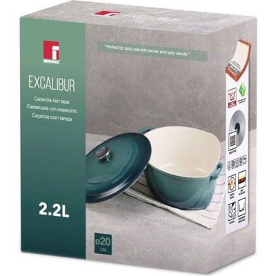 Кастрюля Bergner Excalibur, 2.2 л (BG-36100-GR) фото №6