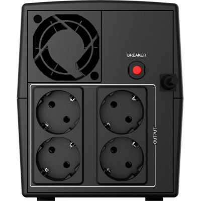 Джерело безперебійного живлення NJOY KEEN 1000VA (UPLI-LI100KE-CG01B) фото №4