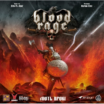 Настільна гра Geekach Games Лють крові (Blood Rage) (GKCH151BR) фото №10