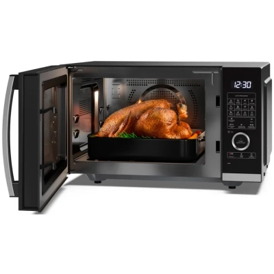 Микроволновая печь Sharp YC-QC254AE-B фото №5
