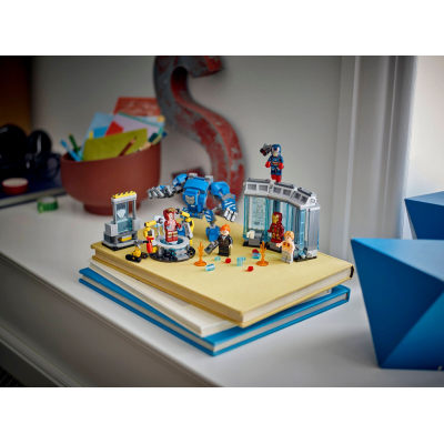 Конструктор Lego Super Heroes Лабораторія Залізної Людини: зал обладунків (76315) фото №11