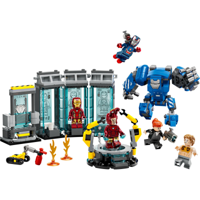 Конструктор Lego Super Heroes Лабораторія Залізної Людини: зал обладунків (76315) фото №2