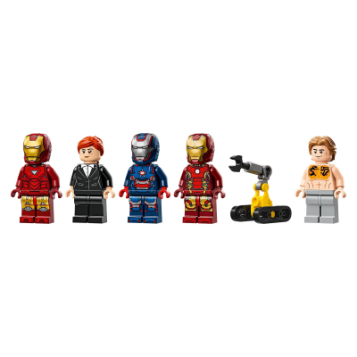 Конструктор Lego Super Heroes Лабораторія Залізної Людини: зал обладунків (76315) фото №7