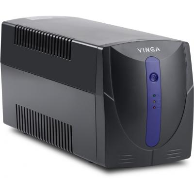 Источник бесперебойного питания Vinga LED 600VA plastic case (VPE-600P) фото №2