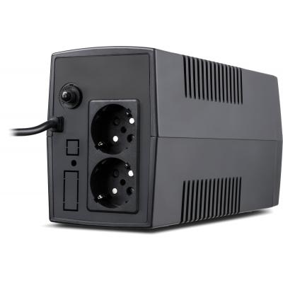 Источник бесперебойного питания Vinga LED 600VA plastic case (VPE-600P) фото №3