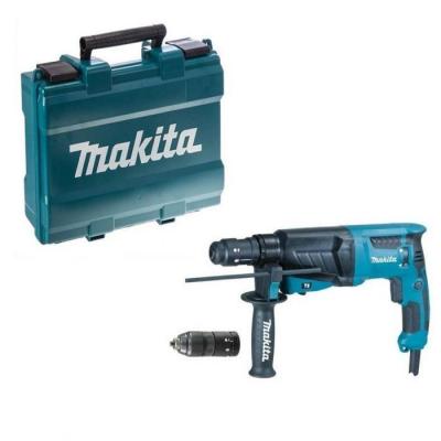Перфоратор Makita HR2630T, SDS-Plus 26мм со сменным патроном, 800Вт, 2,4Дж (HR2630T) фото №3