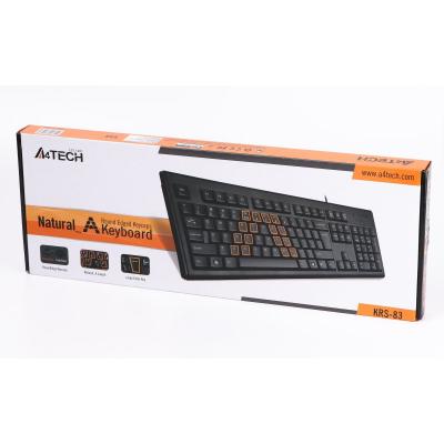 Клавиатура A4Tech KRS-83 USB Black фото №3