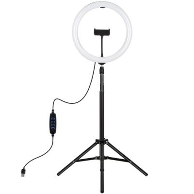 Нобор блогера PULUZ Ring USB LED lamp PKT3061B 11.8"   tripod 1.65 м (PKT3061B)