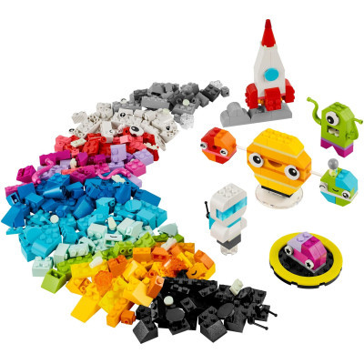 Конструктор Lego Classic Творчі космічні обʼєкти 450 деталей (11037) фото №2