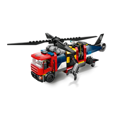 Конструктор Lego City Ремікс вертольотів, пожежних машин і підводних човнів (60462) фото №5