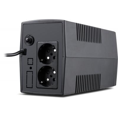 Источник бесперебойного питания Vinga LED 800VA plastic case (VPE-800P) фото №3