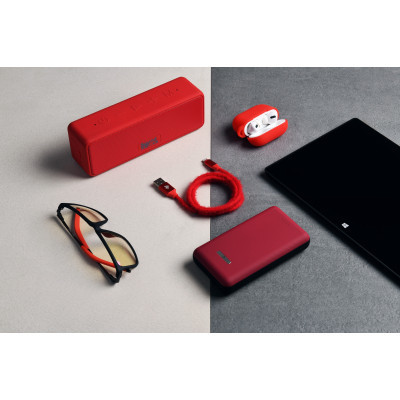 Портативна колонка 2E SoundXBlock TWS MP3 Wireless Waterproof Red (BSSXBWRD) фото №11