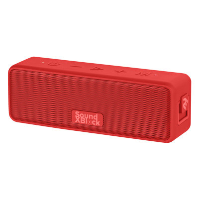 Портативна колонка 2E SoundXBlock TWS MP3 Wireless Waterproof Red (BSSXBWRD) фото №3