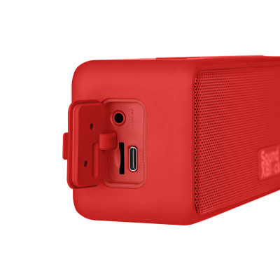 Портативна колонка 2E SoundXBlock TWS MP3 Wireless Waterproof Red (BSSXBWRD) фото №7