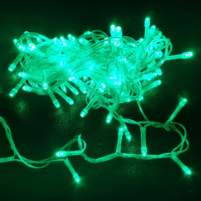 Гірлянда Novogod`ko нить, 100 LED, зеленая, 5 м, 8 реж. (973756)