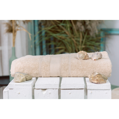 Рушник MirSon банное №5014 SoftNess Beige 40x70 см (2200003181647)