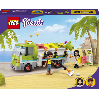 Конструктор Lego Friends Сміттєпереробна вантажівка 259 деталей (41712)