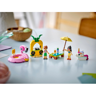 Конструктор Lego Friends Вечірка єдинорога та фламінго біля басейну (42658) фото №10